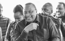 A file photo of Uhuru Kenyatta.